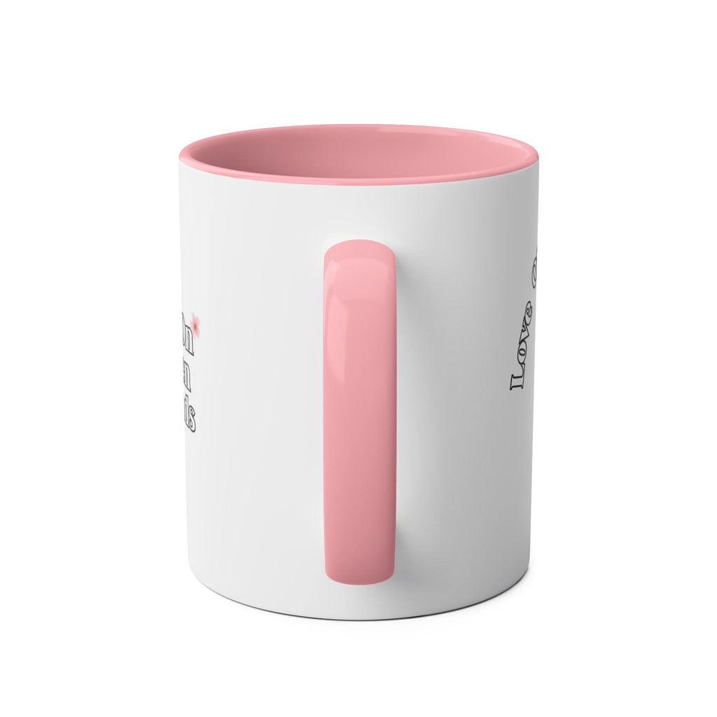 Love On Broken Grounds Blossom Tree Design mug 11oz