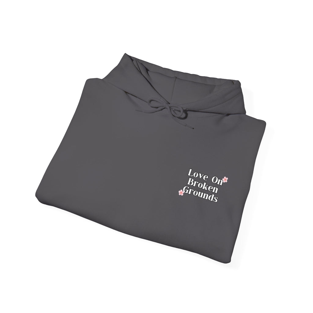 Love On Broken Grounds Blossom Tree Design Hoodie!