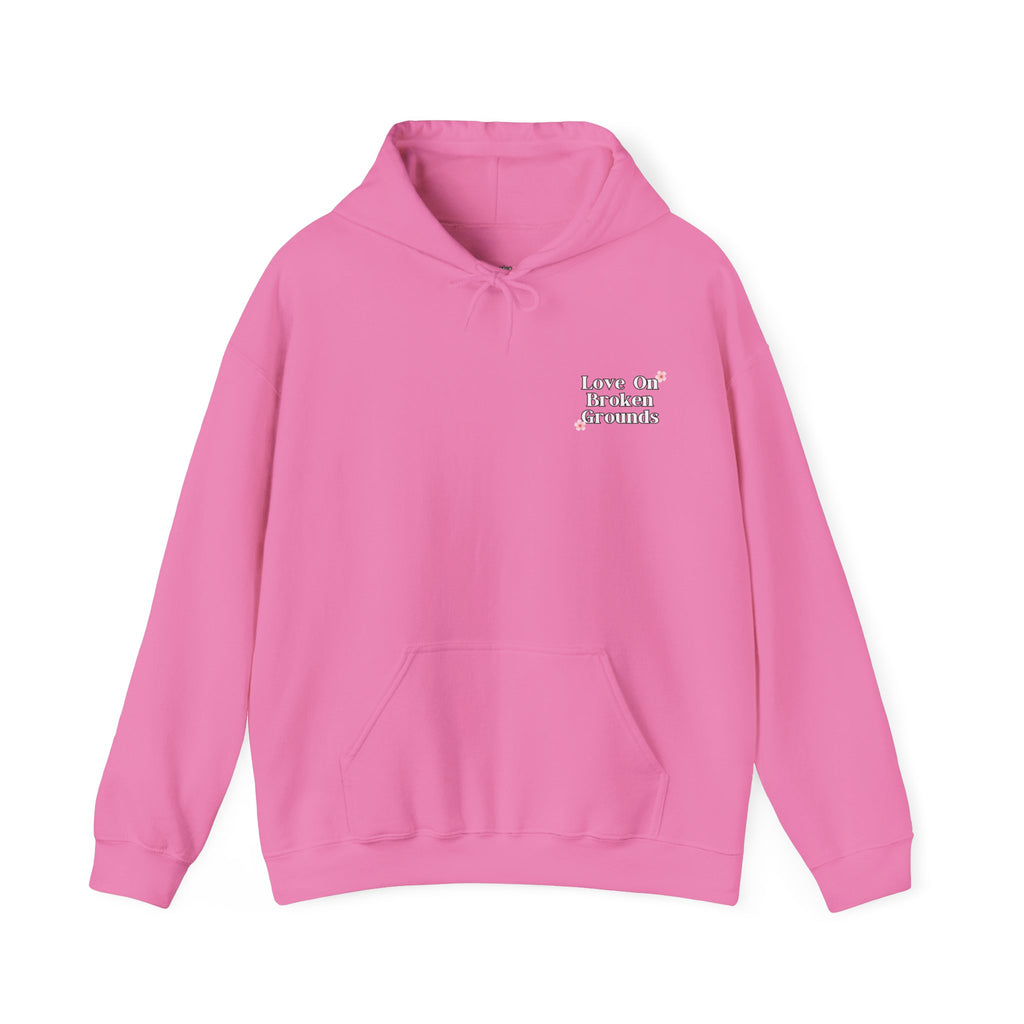 Love On Broken Grounds Blossom Tree Design Hoodie!