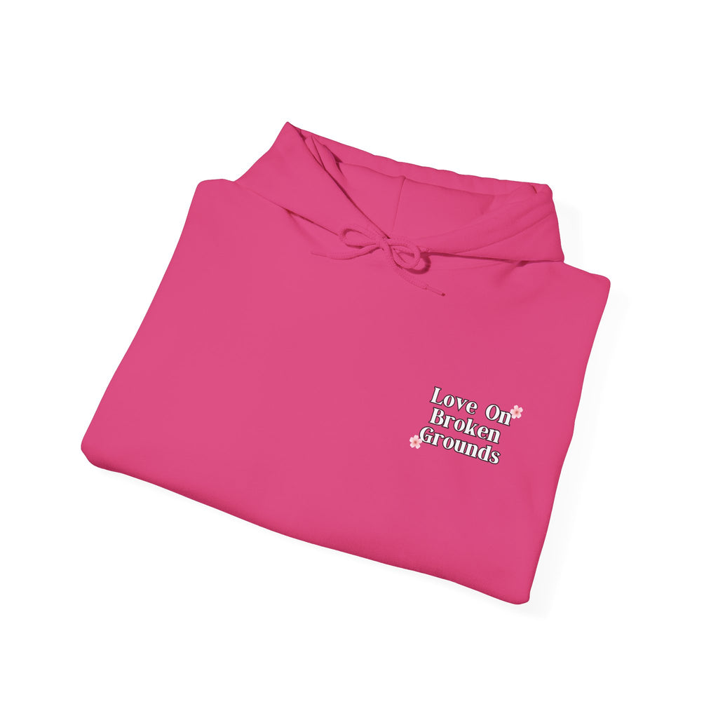 Love On Broken Grounds Blossom Tree Design Hoodie!