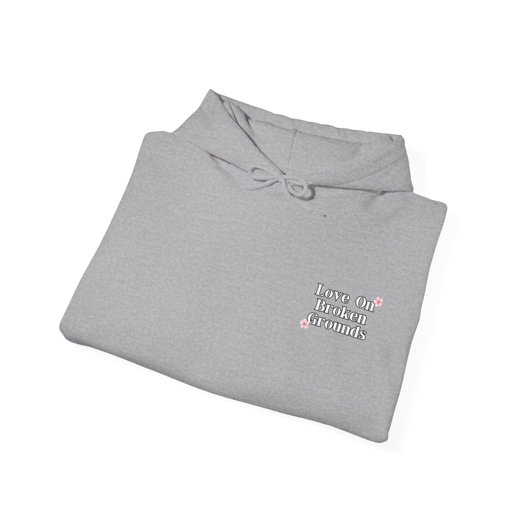 Love On Broken Grounds Blossom Tree Design Hoodie!