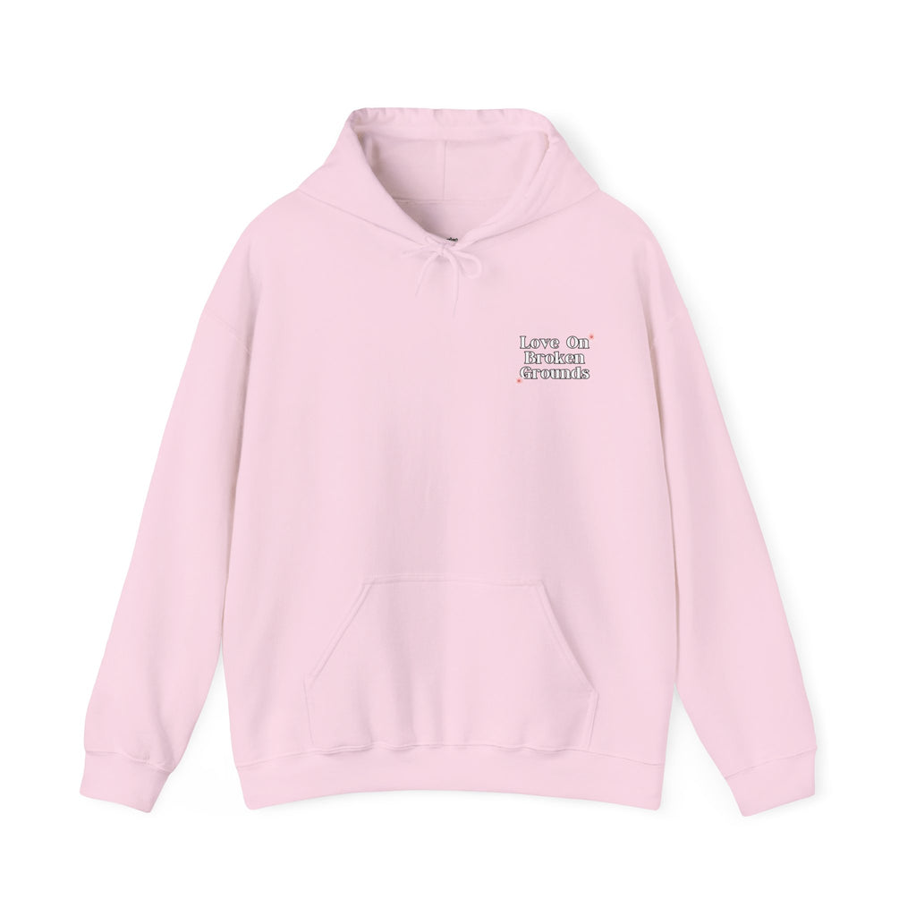 Love On Broken Grounds Blossom Tree Design Hoodie!