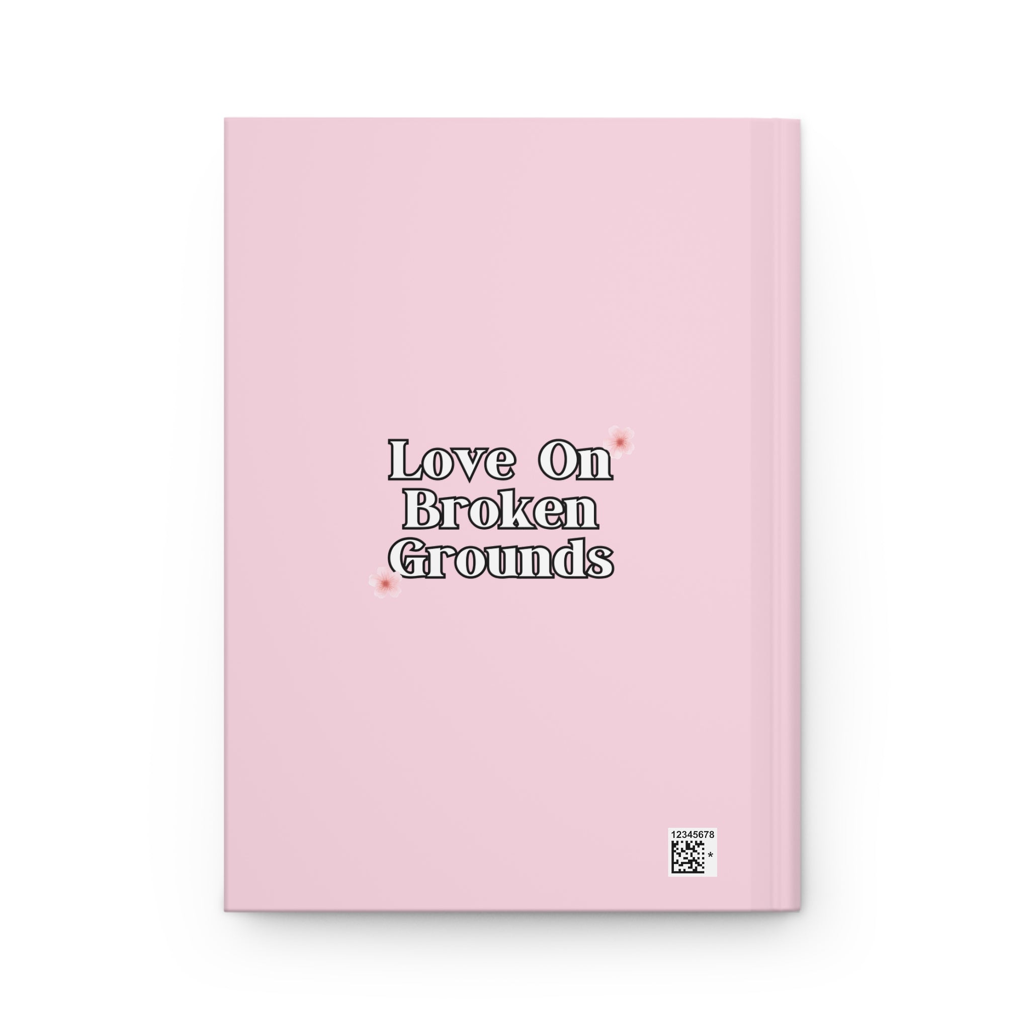 Love On Broken Grounds Blossom Tree Design Hardcover Journal