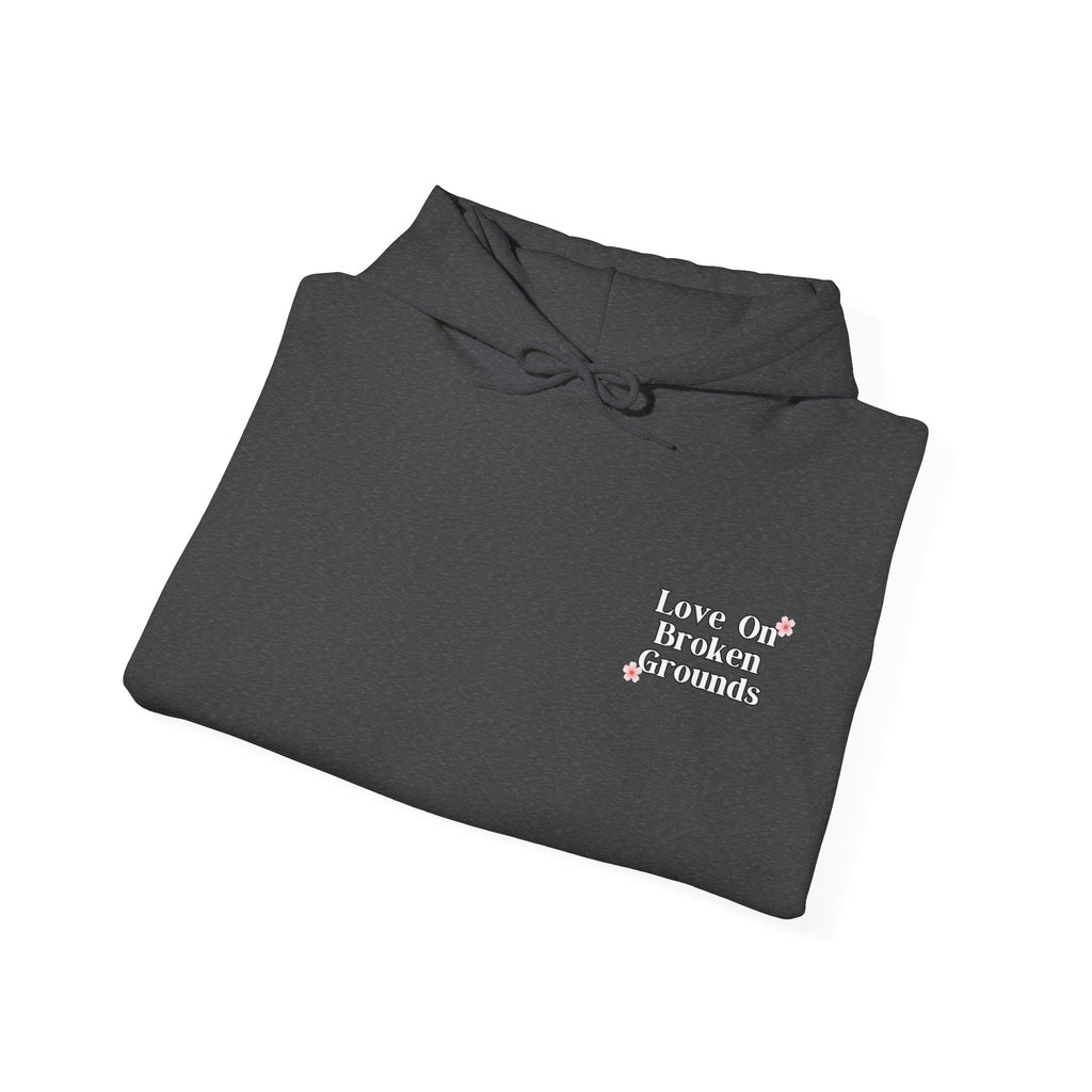 Love On Broken Grounds Blossom Tree Design Hoodie!