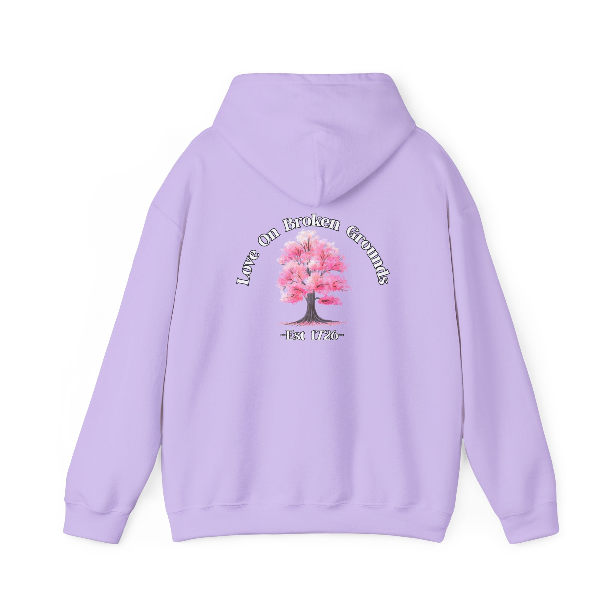 Love On Broken Grounds Blossom Tree Design Hoodie!